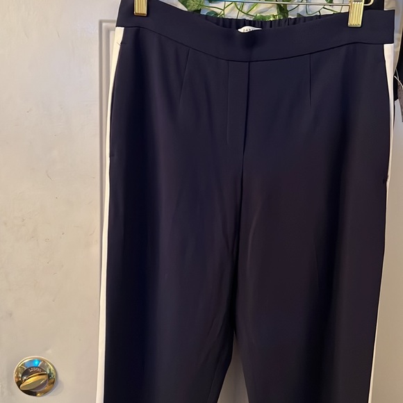 Aritzia Babaton Conan Pant Terado Navy Side Stripe Japanese Crepe Fabric… - Picture 6 of 15